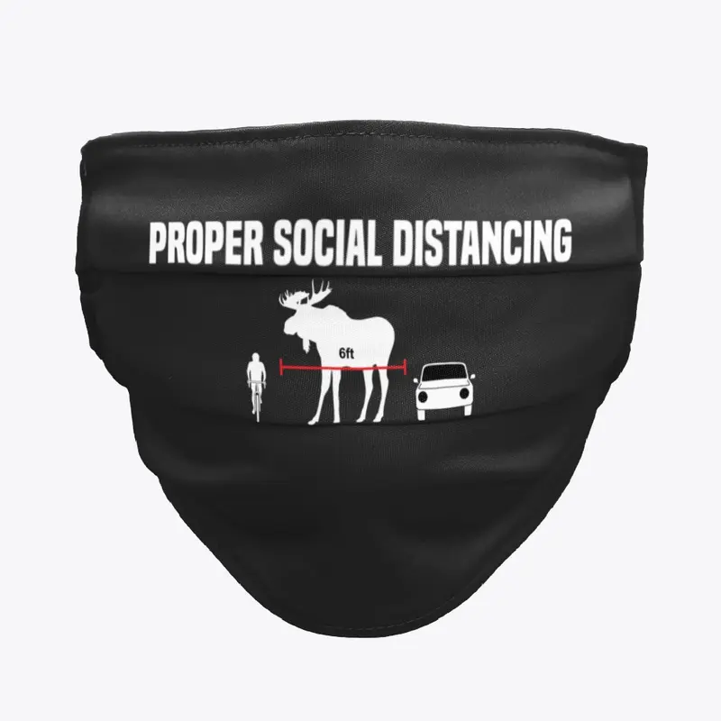 Proper Social Distancing 6ft(Dark)